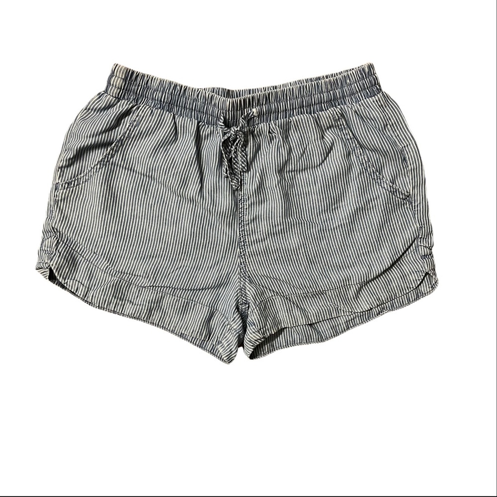 Universal Thread Blue&White Striped Cloth Shorts